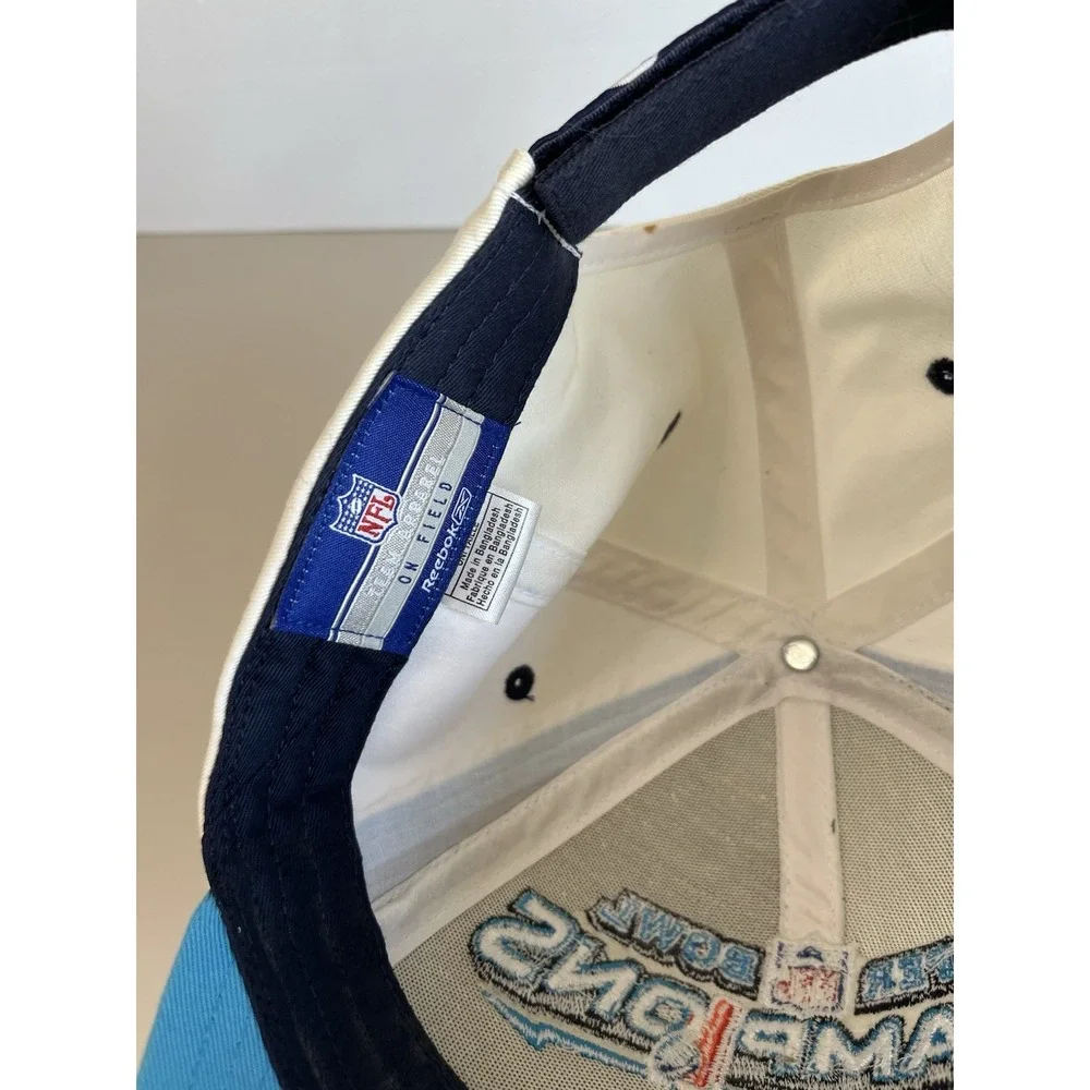 Indianapolis Colts 2007 NFL SUPER BOWL XLI Champions Locker Room Hat Strapback - Picture 10 of 10